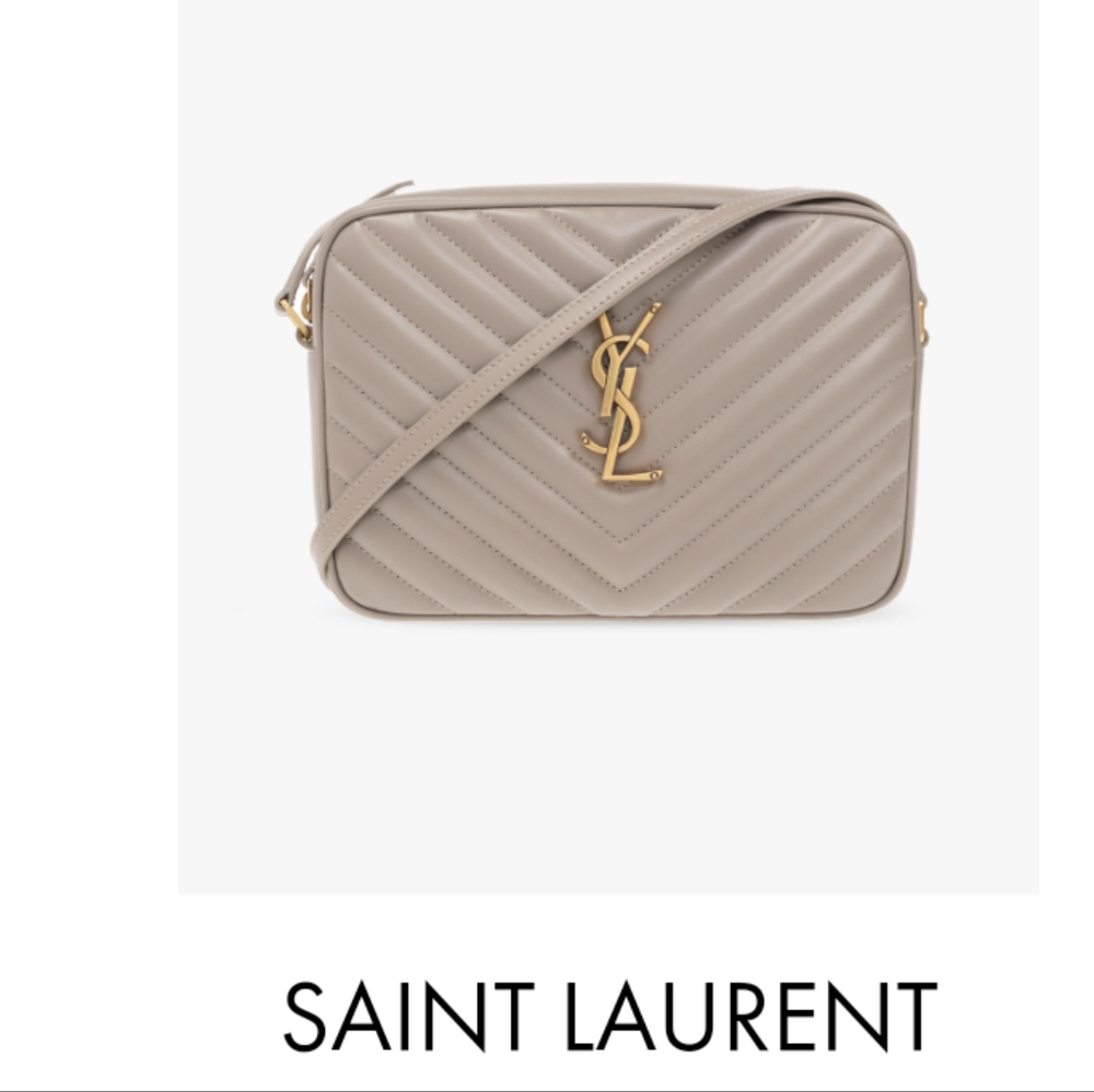 Saint Laurent Lou Matelasse Camera Crossbody Bag Authentic YSL